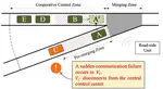 Fault-tolerant cooperative driving at highway on-ramps considering communication failure